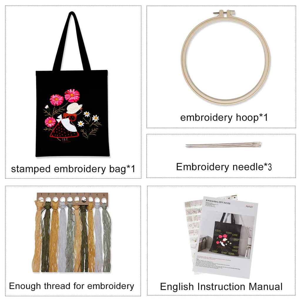 Kit Broderie Tote Bag Débutant — photo 14