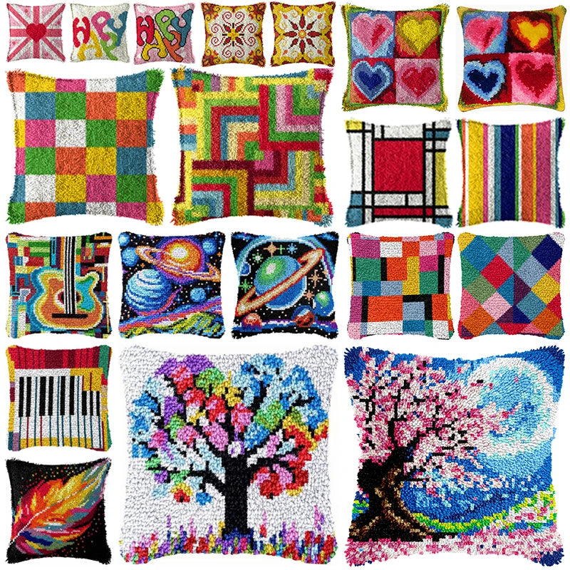 Kit Coussin Point Noué Arbre de Vie