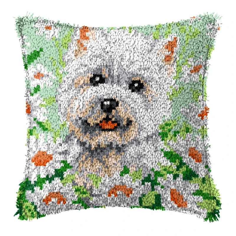 Kit Coussin Point Noué Lapin & Chat — photo 17