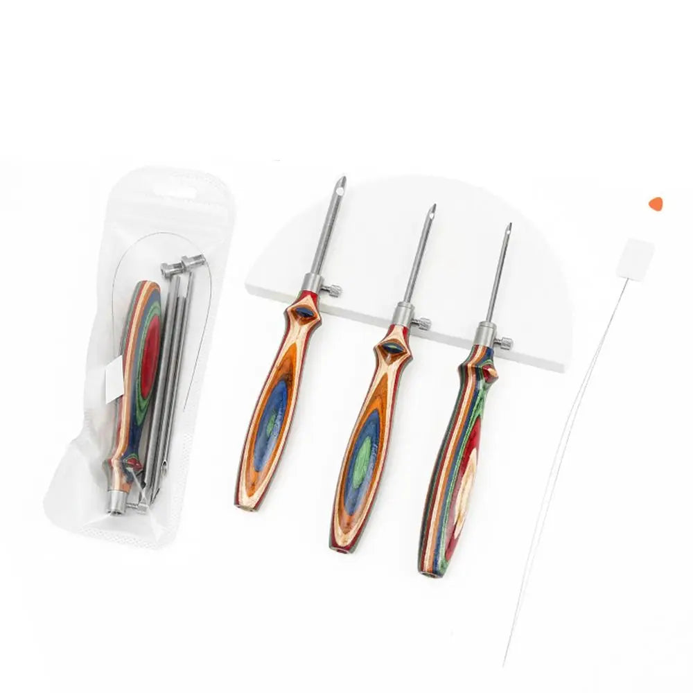 Set 5 Aiguilles Punch Needle Réglables — photo 10