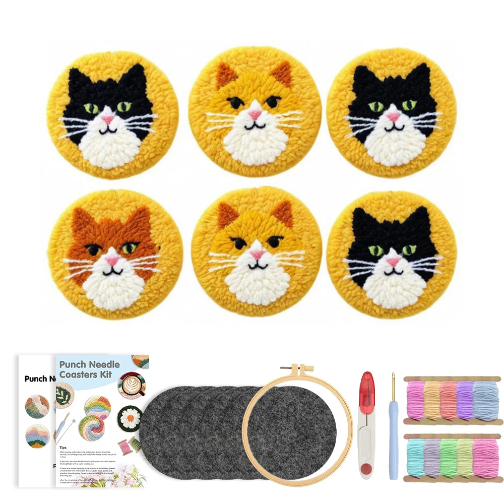 Kit Punch Needle Enfant — Mes Premiers Ouvrages (dès 7 ans) — photo 9