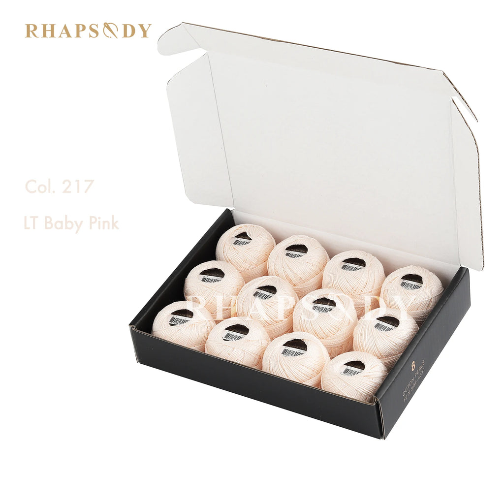 Fil Coton Perlé n°8 — Lot de 12 Boules — photo 62