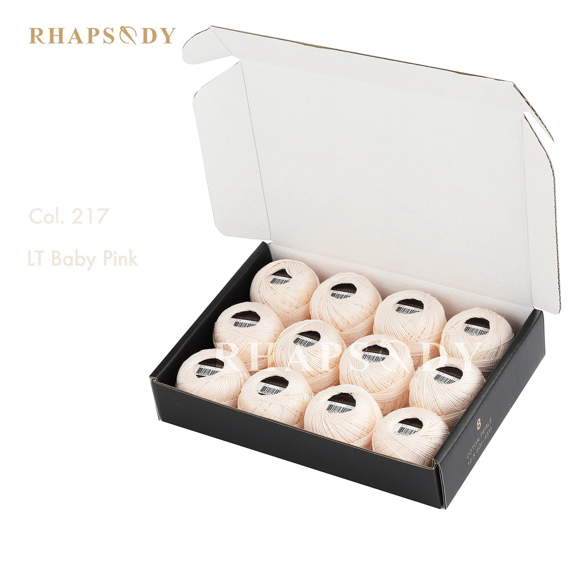 Fil Coton Perlé n°8 — Lot de 12 Boules — photo 62