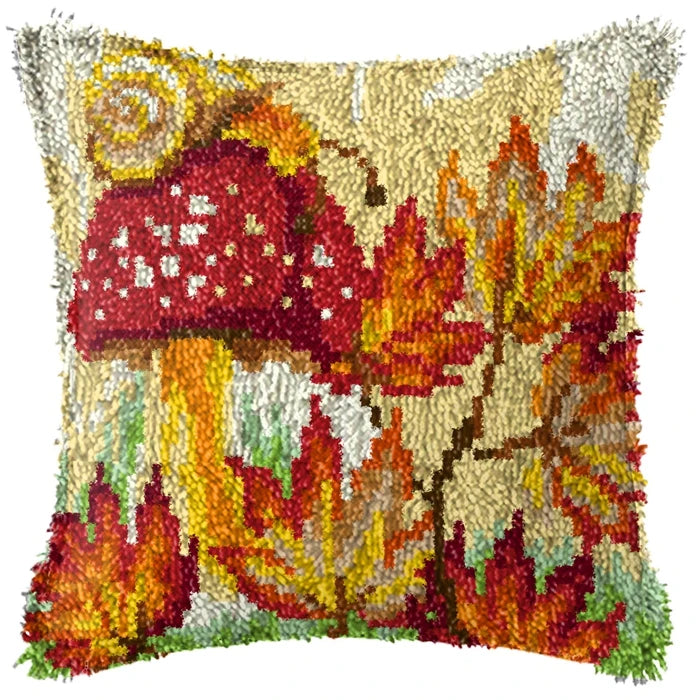 Kit Coussin Point Noué Rayures Soleil — photo 8