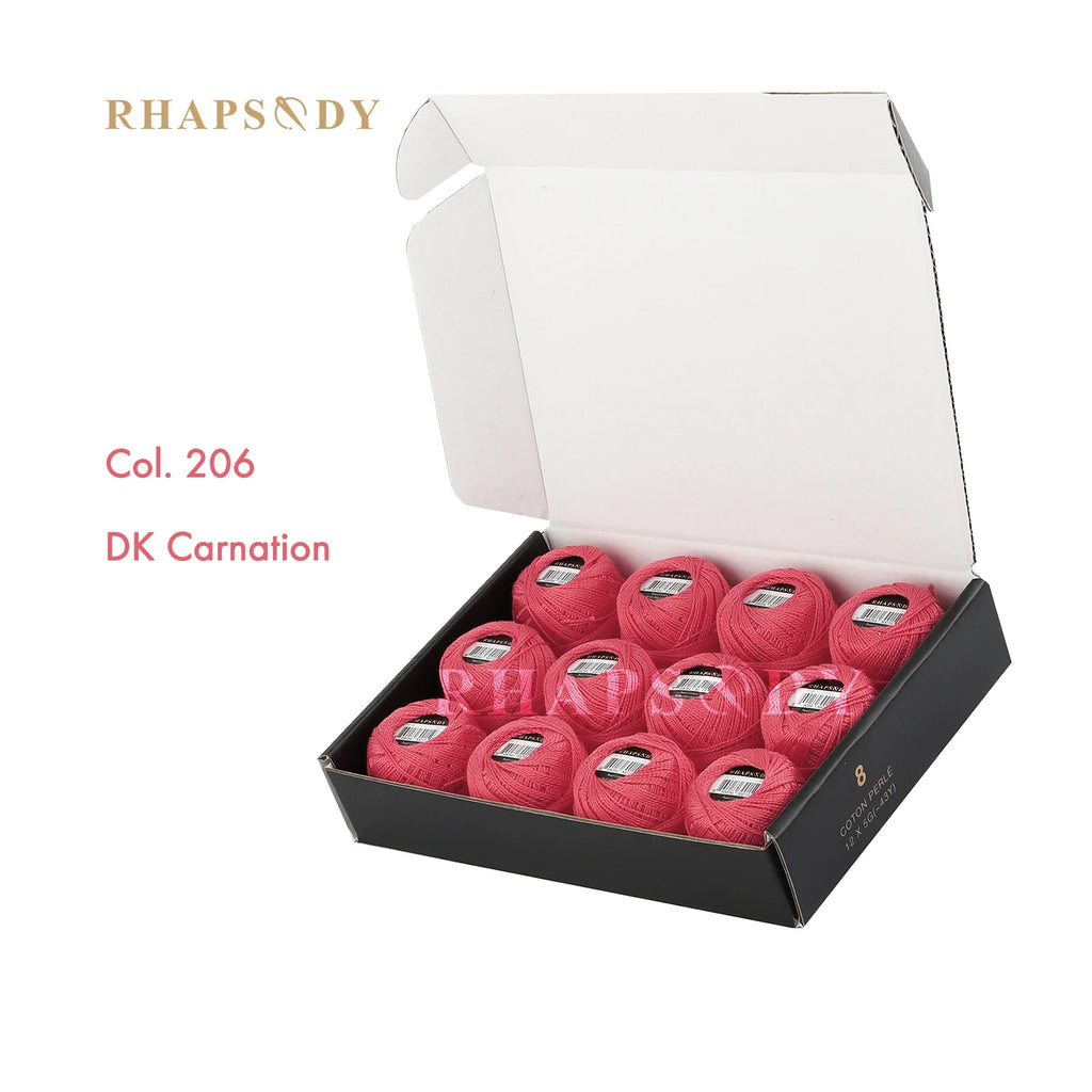Fil Coton Perlé n°8 — Lot de 12 Boules — photo 54