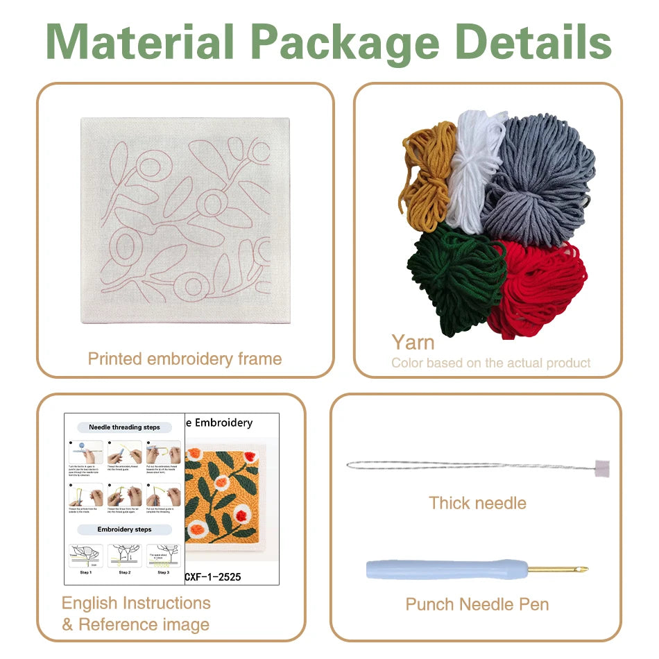 Kit Punch Needle Paysage 25x25 cm II — photo 4