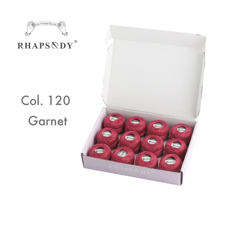 Fil Coton Perlé n°8 — Lot de 12 Boules — photo 105