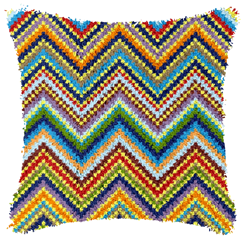 Kit Coussin Point Noué Géométrique — photo 30