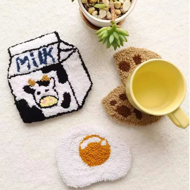 Kit 6 Sous-verres Punch Needle Cosy — photo 3