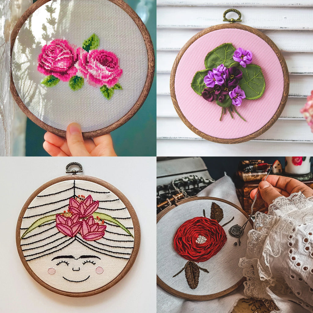 Lot de 4 Tambours de Broderie (4 tailles) — photo 6