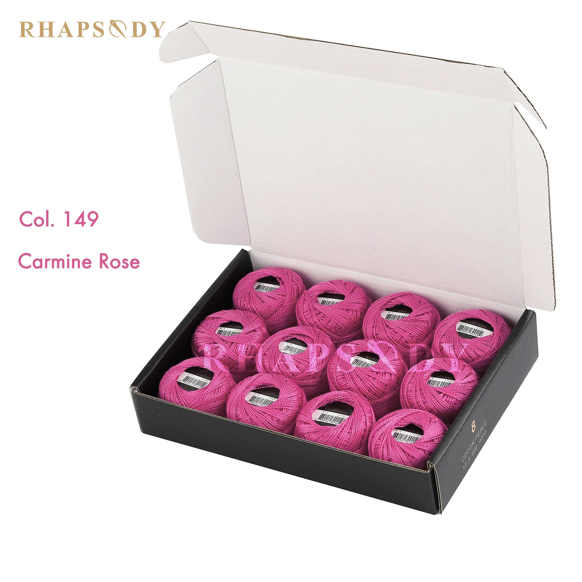 Fil Coton Perlé n°8 — Lot de 12 Boules — photo 47