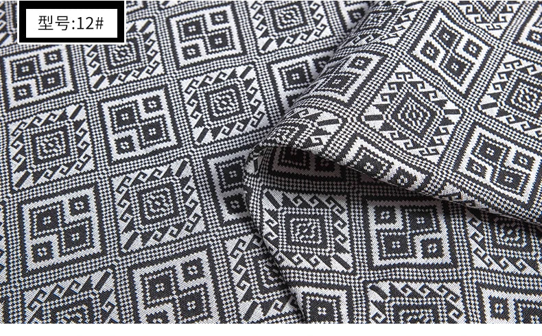 Tissu Lin Coton Ethnique au Mètre — photo 28