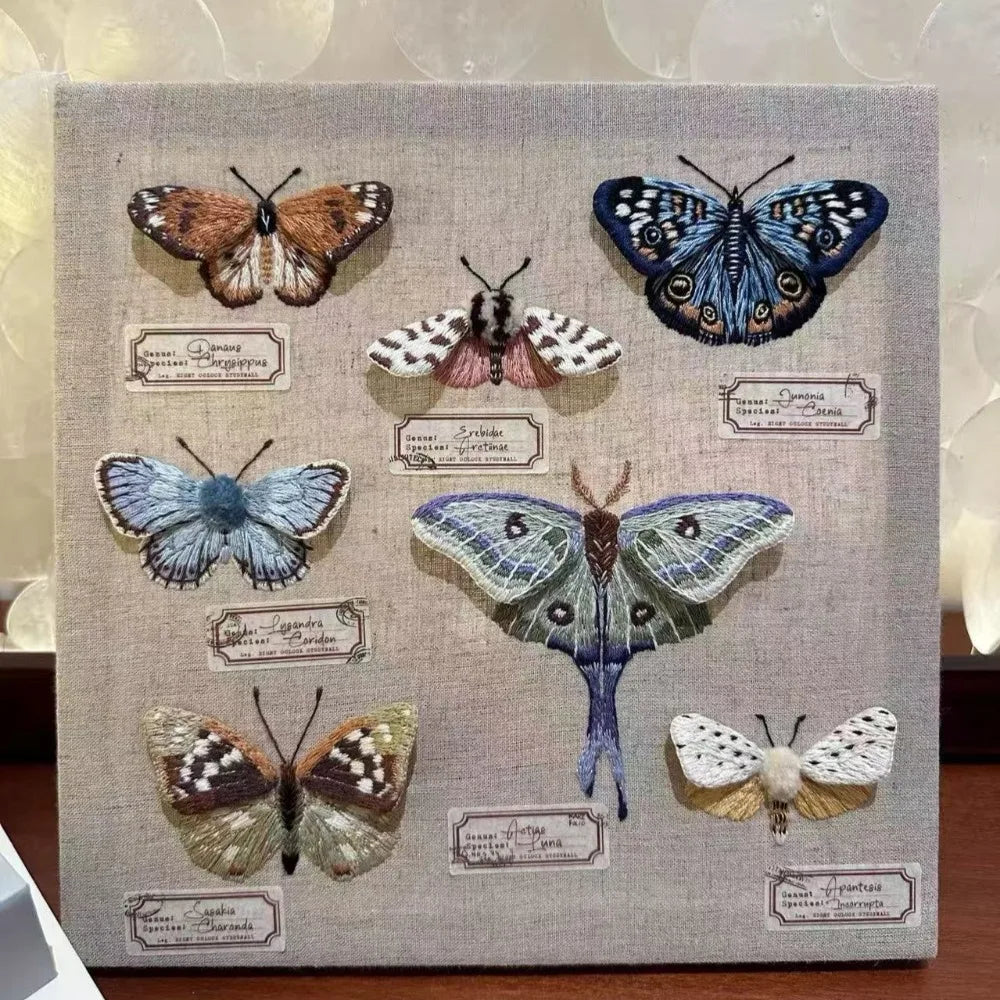 Kit Broderie 3D Papillons — 7 Pièces — photo 8