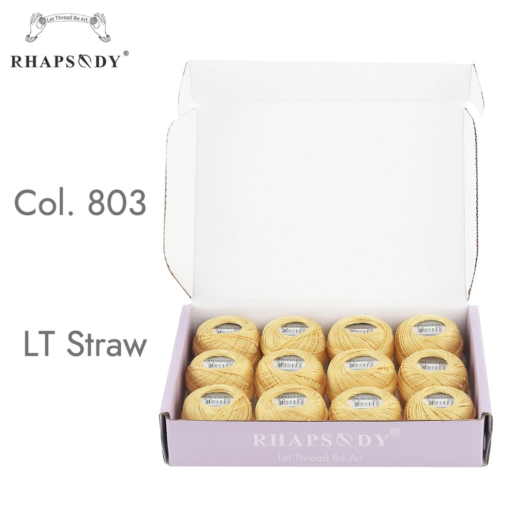 Fil Coton Perlé n°8 — Lot de 12 Boules — photo 112