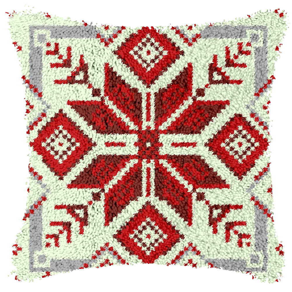 Kit Coussin Point Noué Géométrique — photo 28